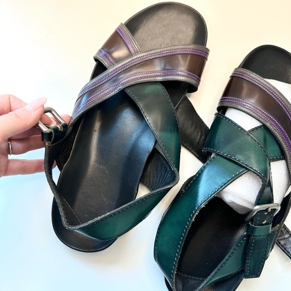 Prada Leather Sandals – Made in Italy EU 38 - Picture 8 of 10